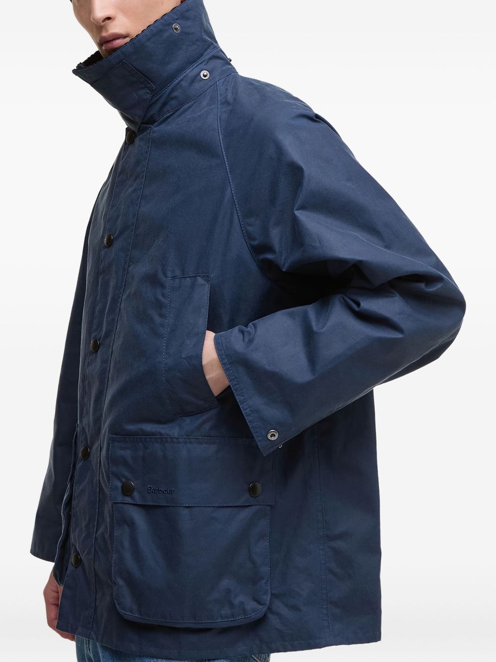 Bedale corduroy-collar jacket