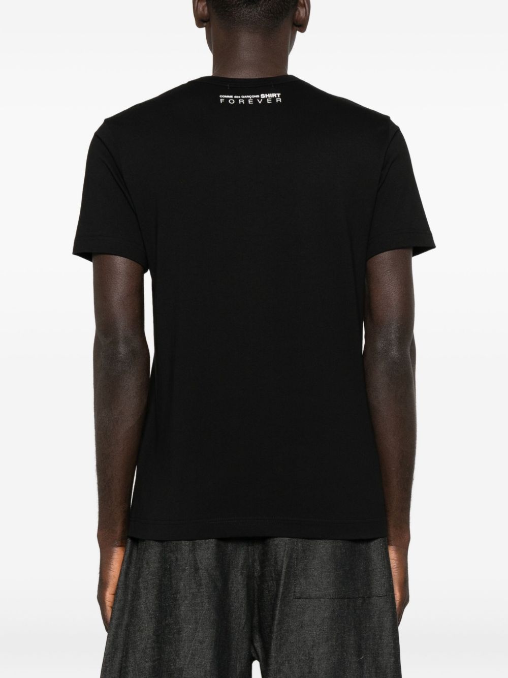 logo-print cotton T-shirt