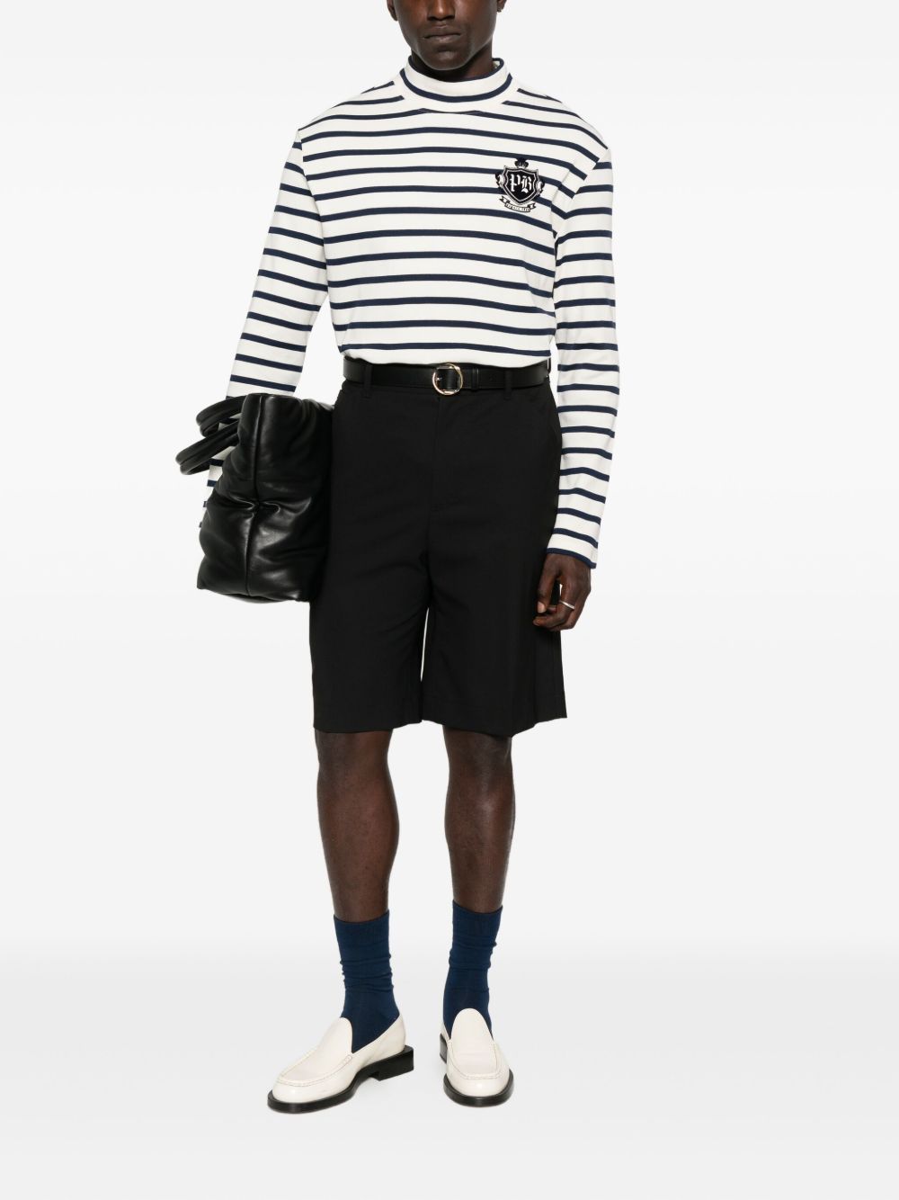 striped long-sleeve T-shirt