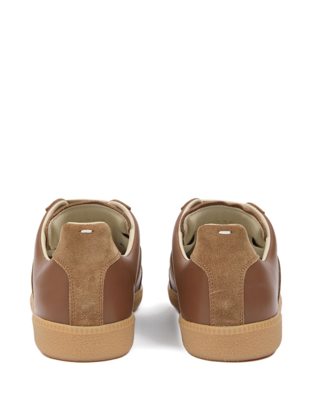Replica leather sneakers