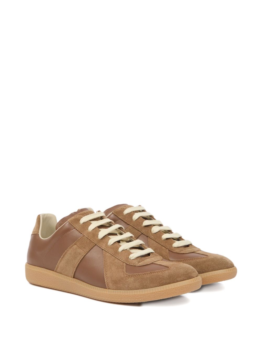 Replica leather sneakers