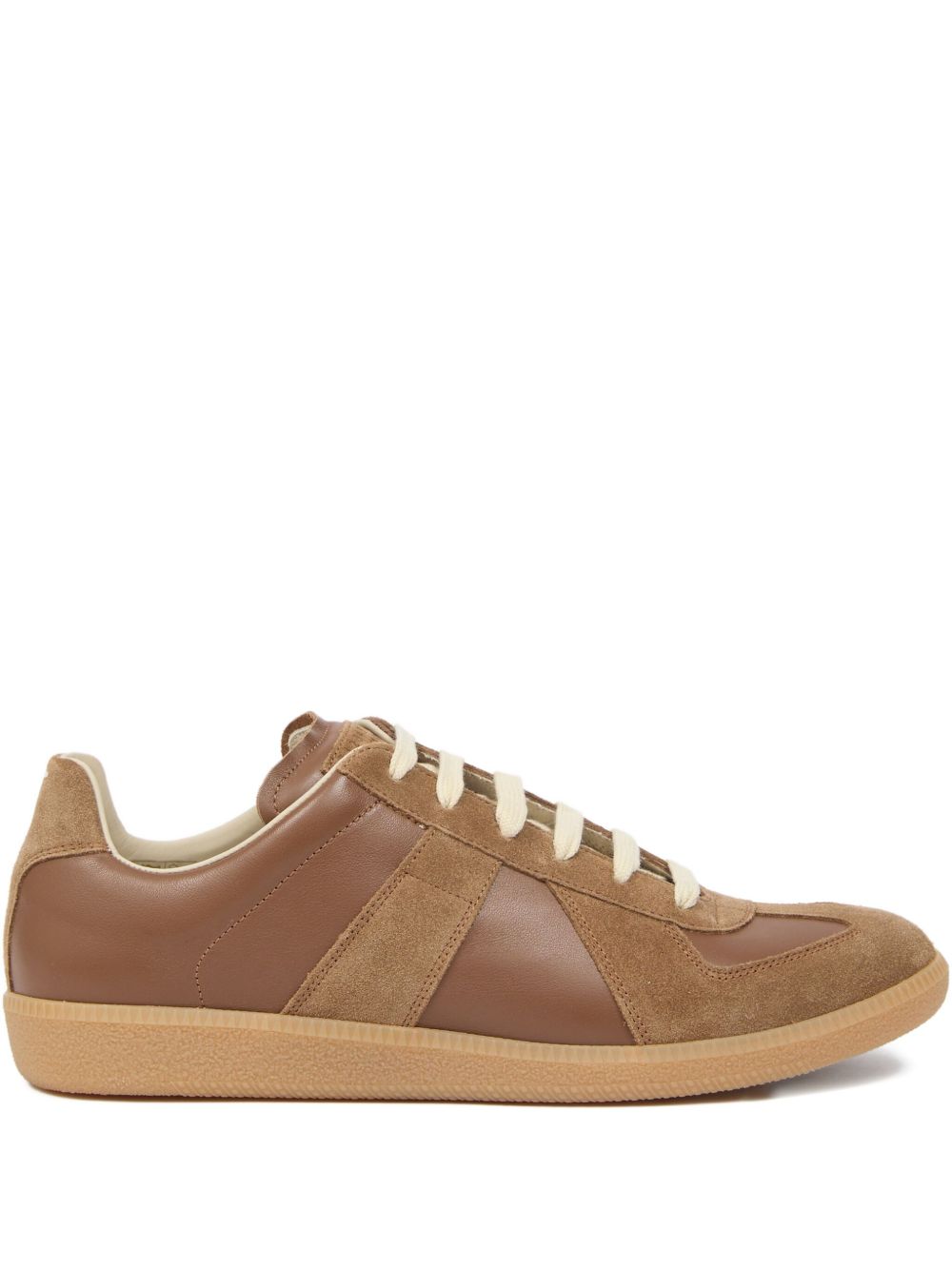 Replica leather sneakers