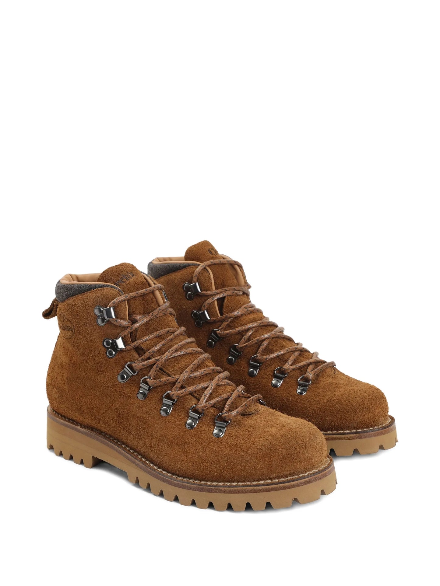 Lace-Up Lug-Sole Boots