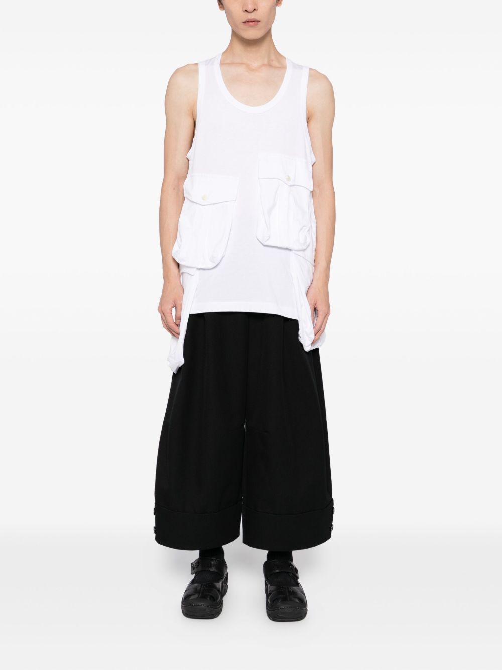 flap pocket vest
