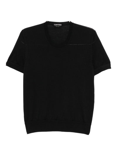 V-Neck Knitted Tee