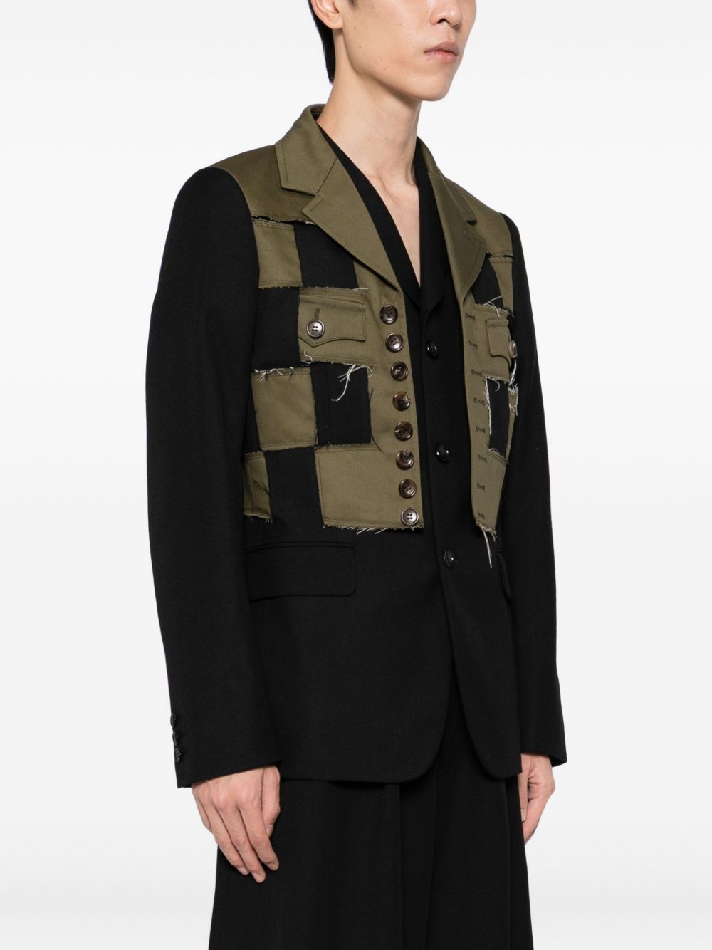 patchwork blazer