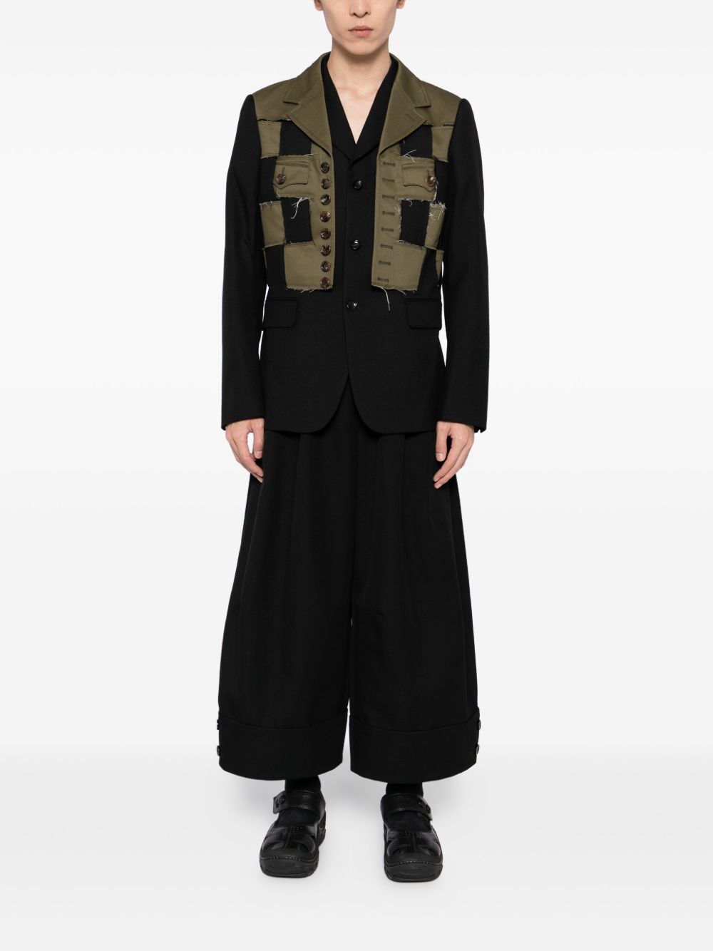patchwork blazer
