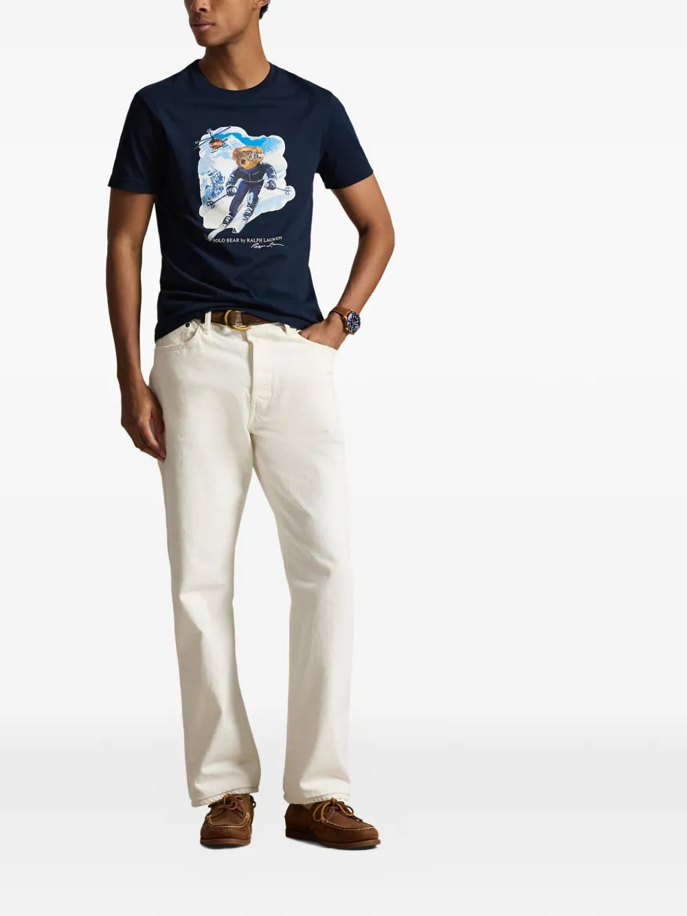 Polo Bear Graphic-Print T-Shirt