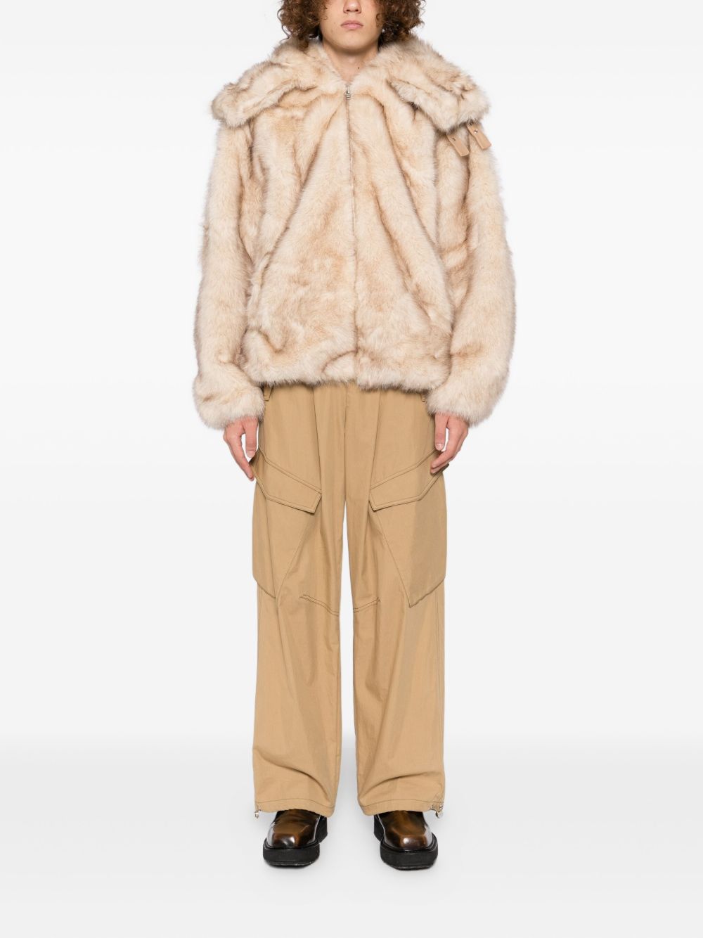 faux-fur jacket