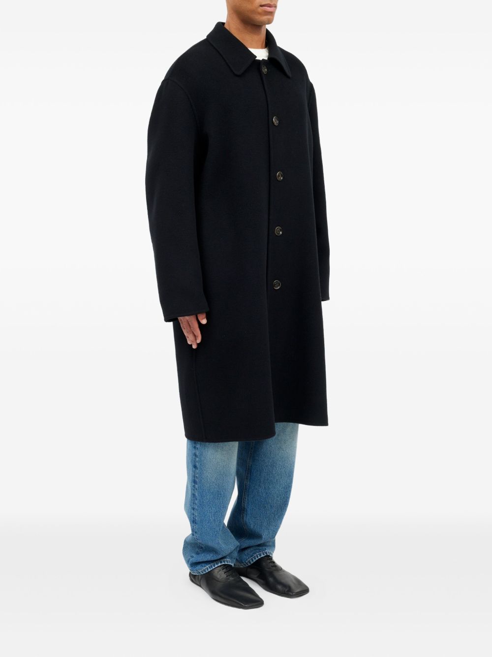 button-up coat