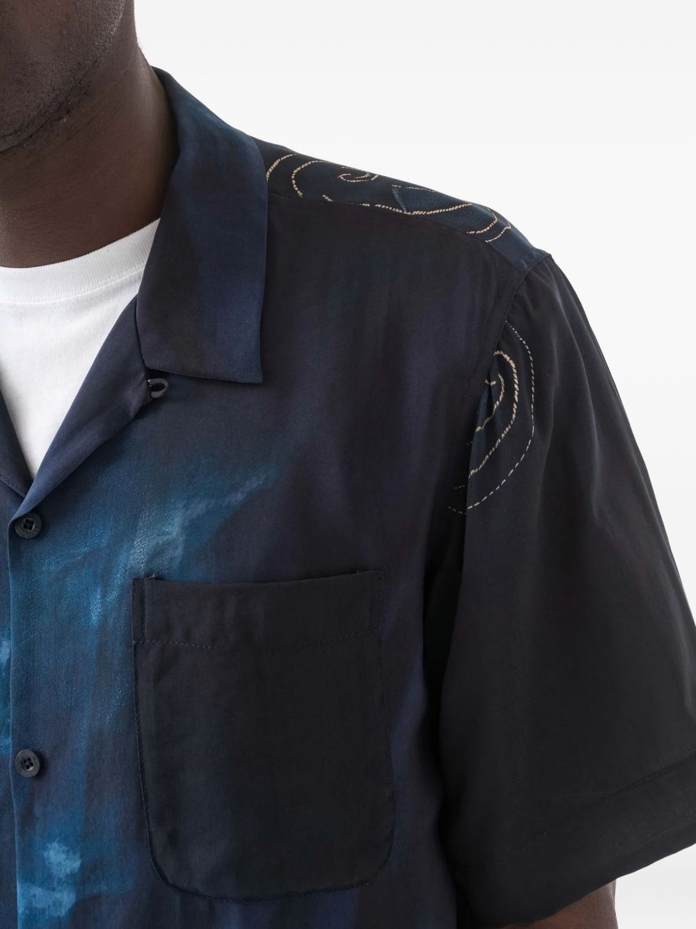 6230 Boro Crane graphic shirt