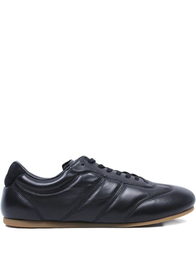 Panelled Leather Sneakers