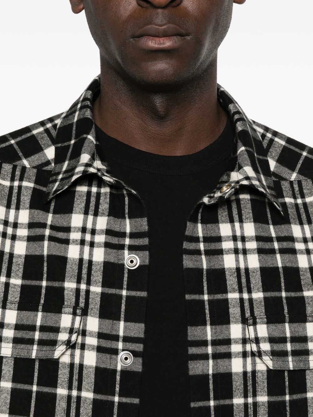 plaid flannel shirt