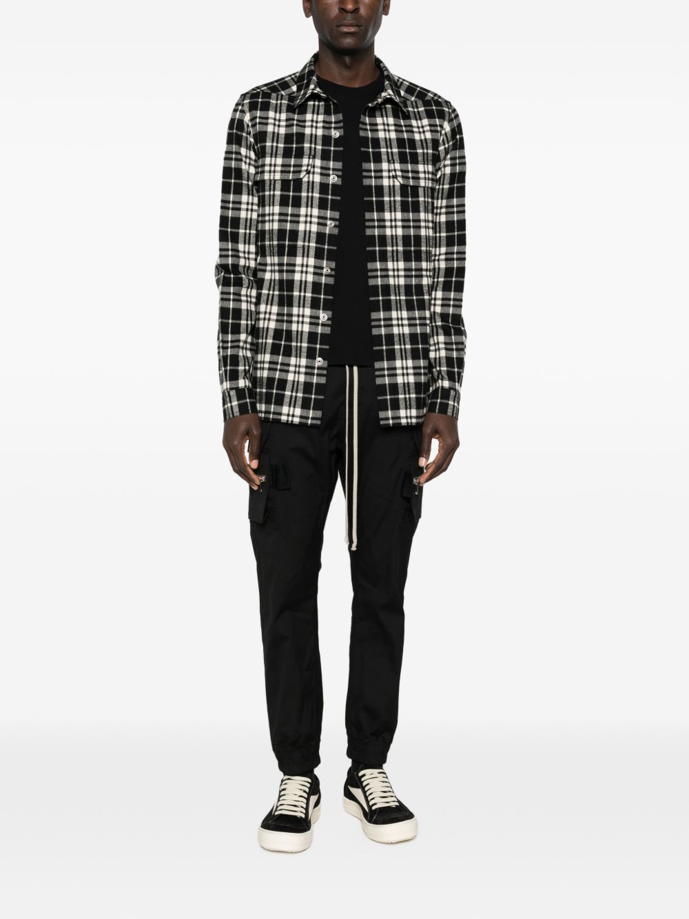 plaid flannel shirt