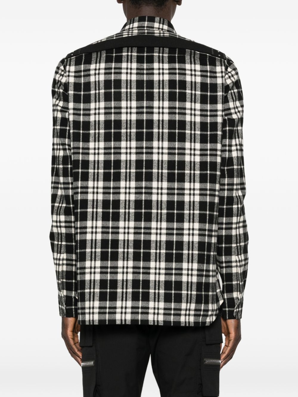 plaid flannel shirt