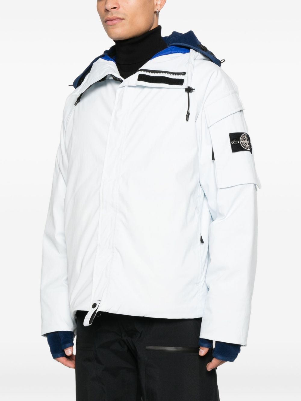 logo-patch coat