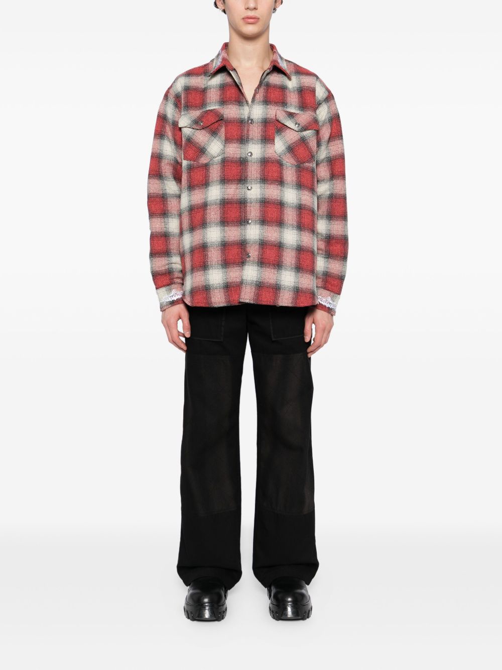plaid shirt jacket