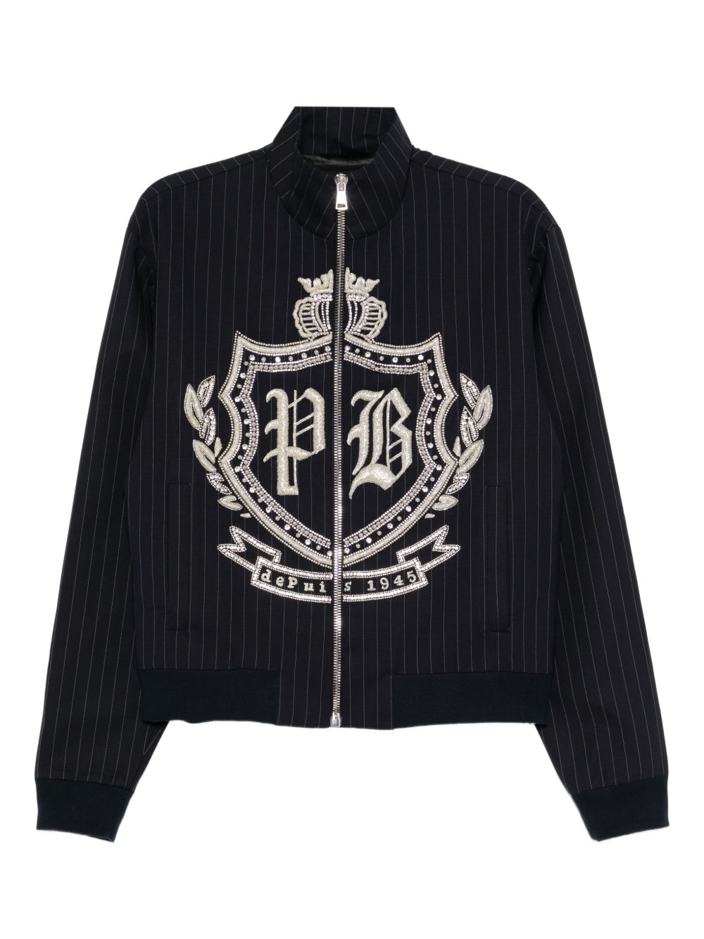 crystal-embellished jacket