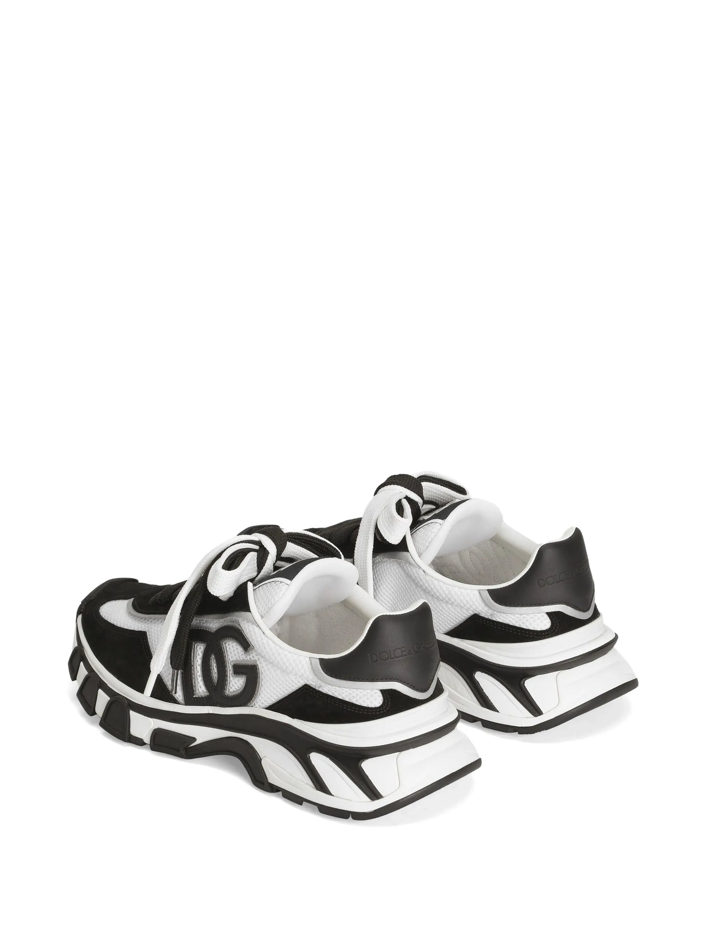 Dg Country Road Nylon And Leather Sneakers