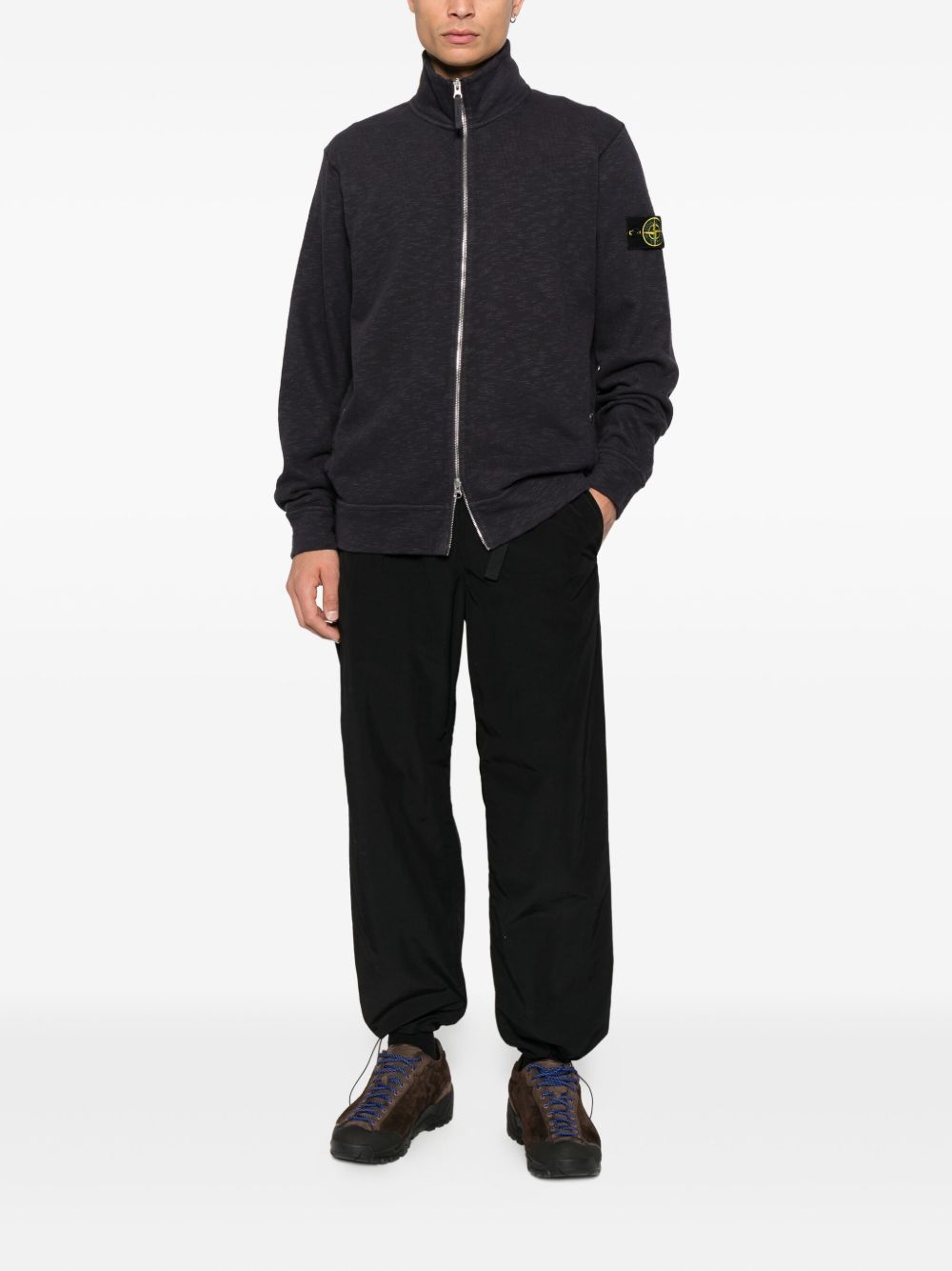 zip-up sweatshirt