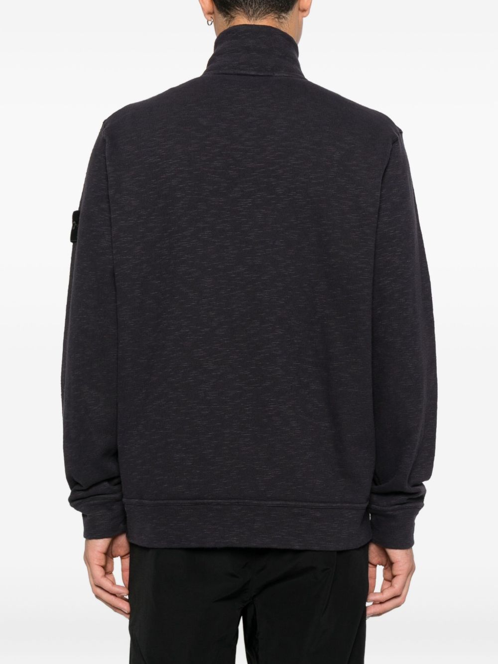 zip-up sweatshirt