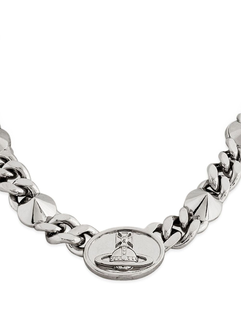 Man. Chester orb-detail necklace