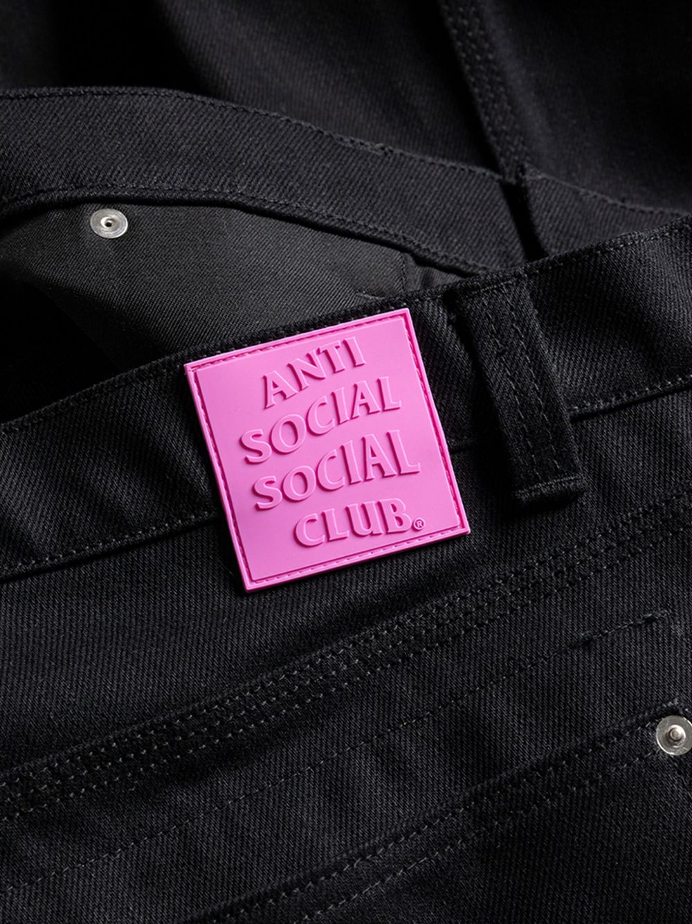 logo-patch panelled pants