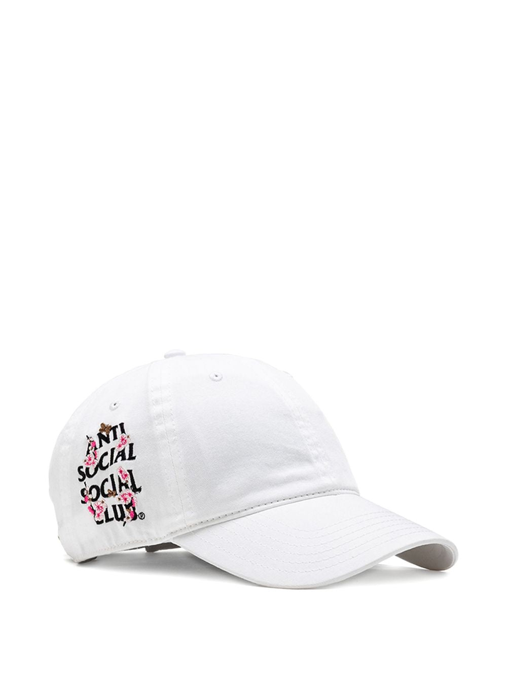 logo-embroidered cap