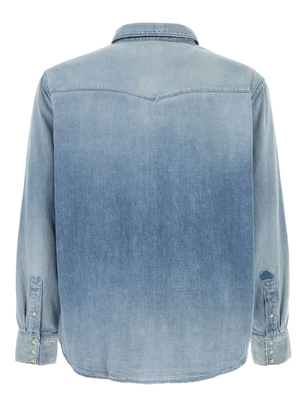 pocket denim shirt