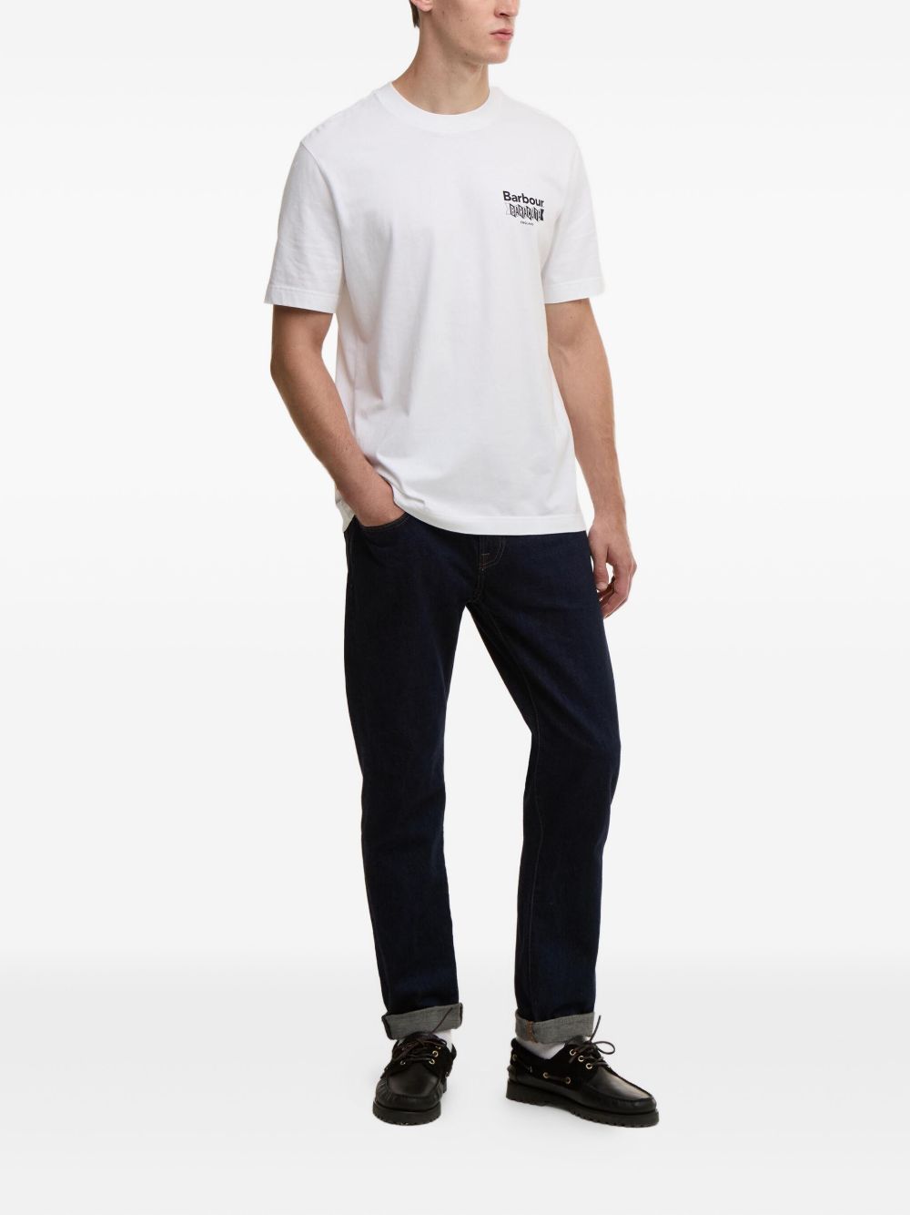 logo-print T-shirt