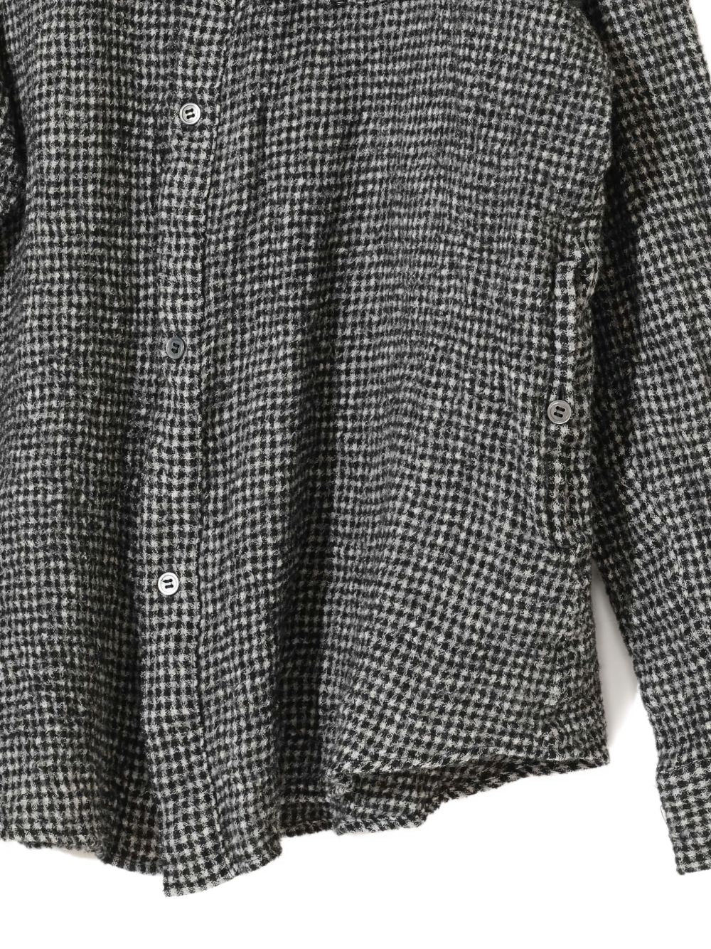 checked wool shirt