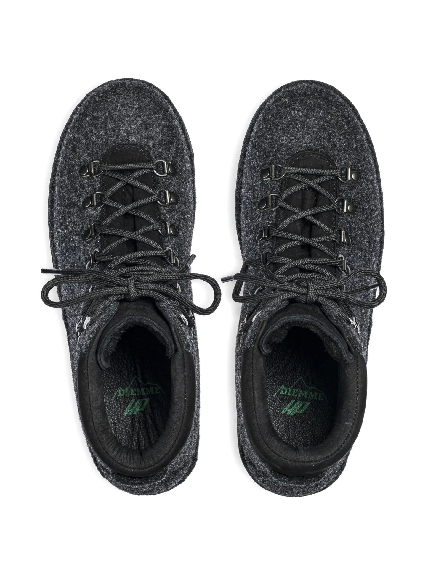 x Diemme Felt Lace-Up Boots