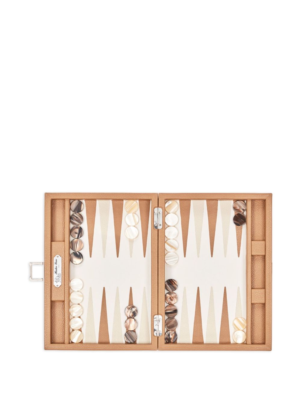 leather backgammon