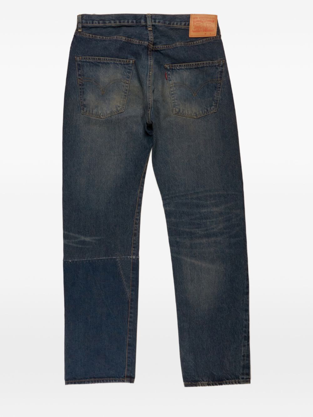 patchwork jeans