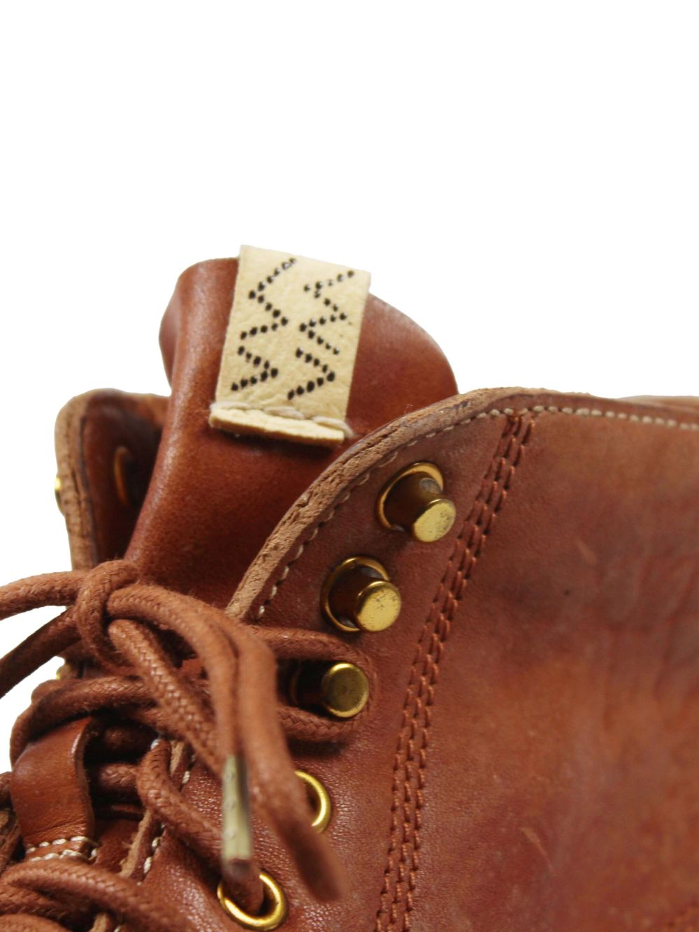 lace-up leather boots
