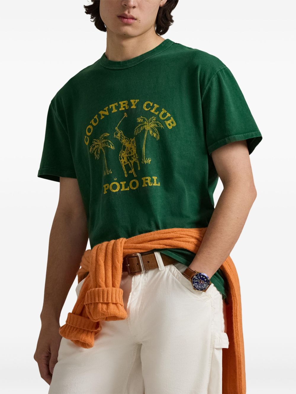 graphic-print T-shirt