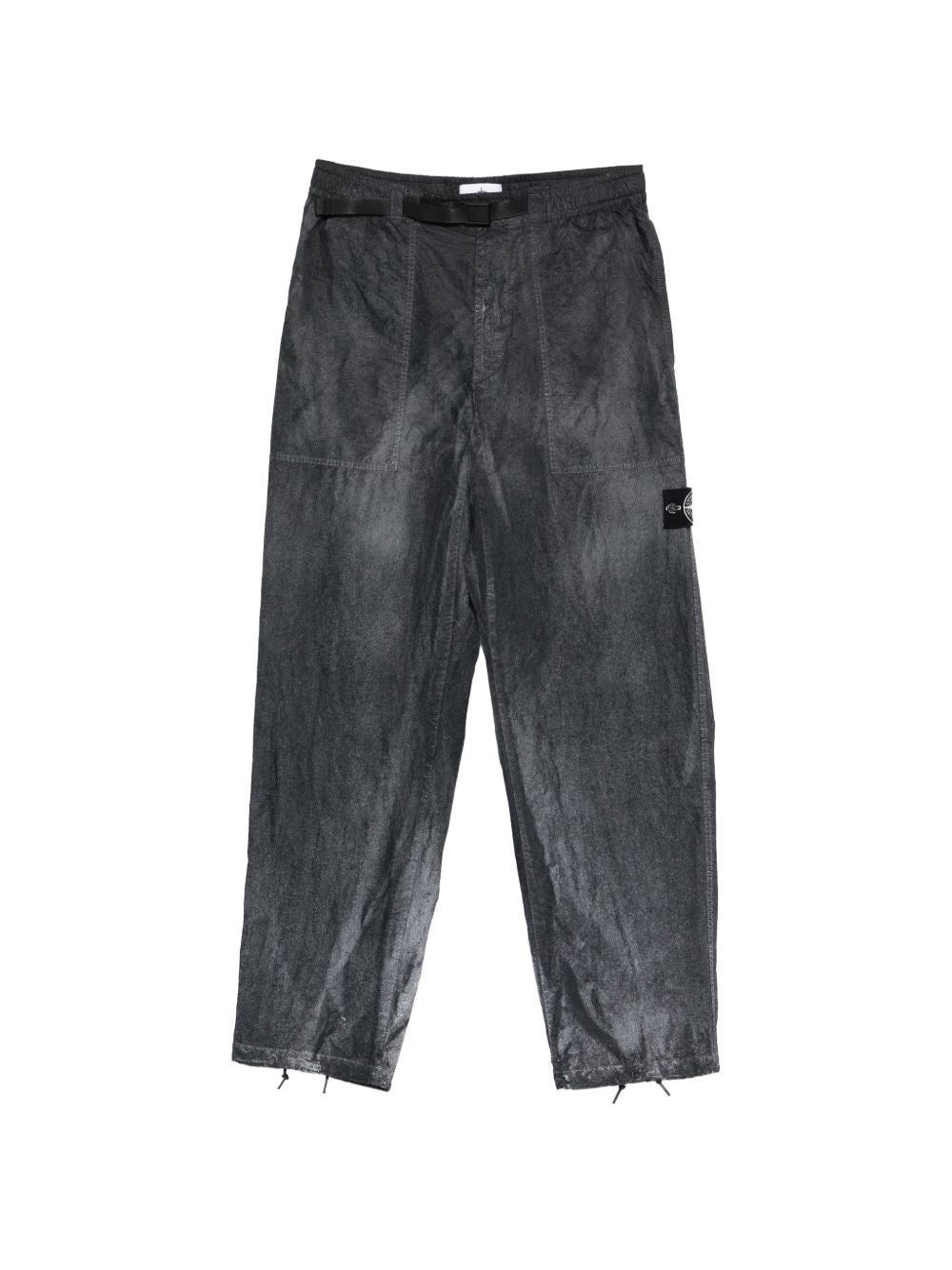 hand sprayed reflective trousers
