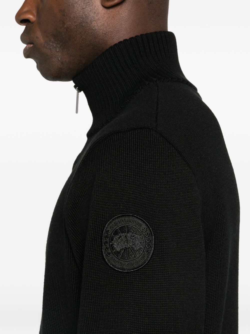 half-zip sweater
