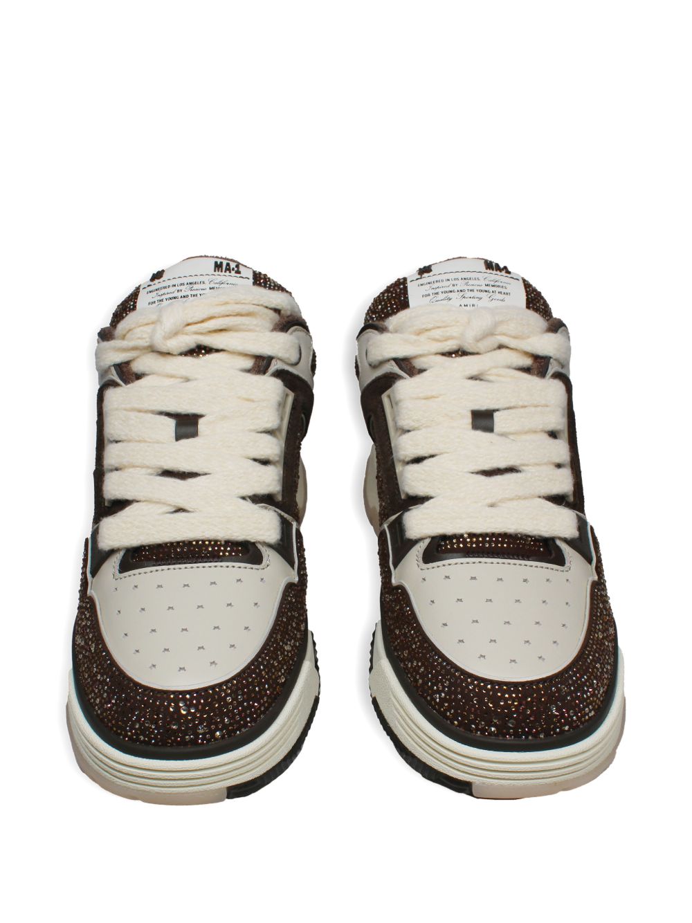MA-1 embellished logo sneakers