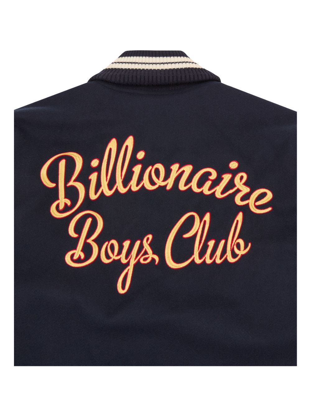 Fanfare Script embroidered bomber jacket