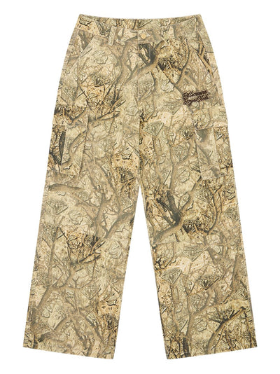 Diamonds & Dollars Tree Camo Trousers