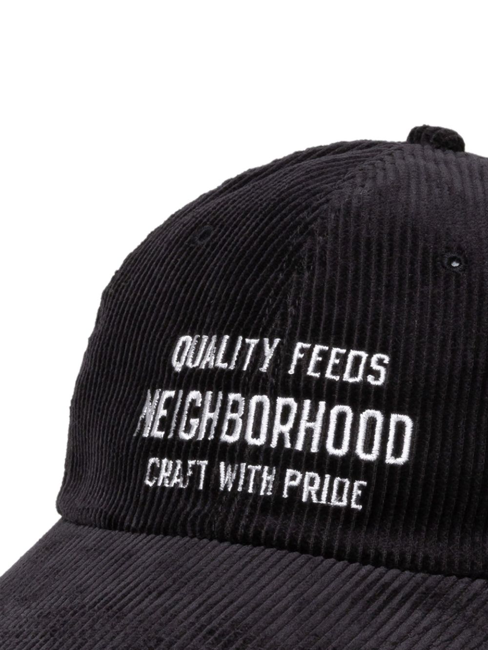 corduroy embroidered baseball hat