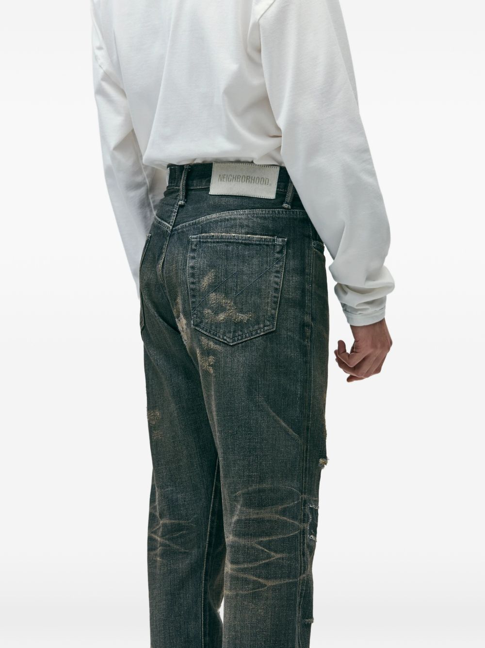 Savage distressed jeans