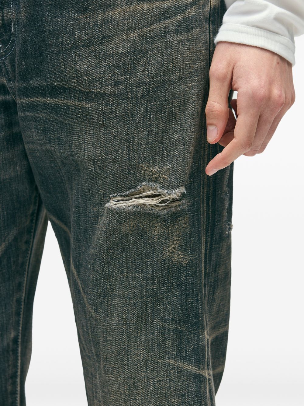 Savage distressed jeans