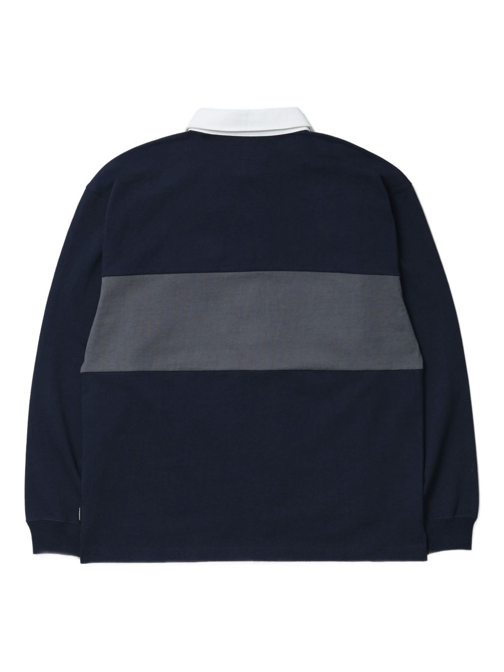 long-sleeve panelled shirt