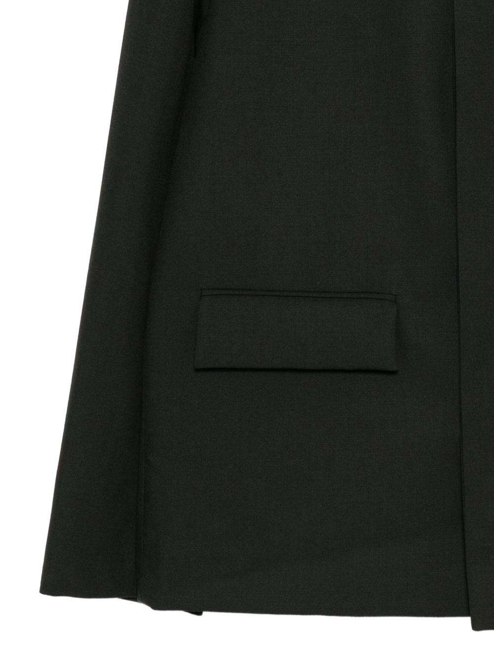 single-breasted blazer