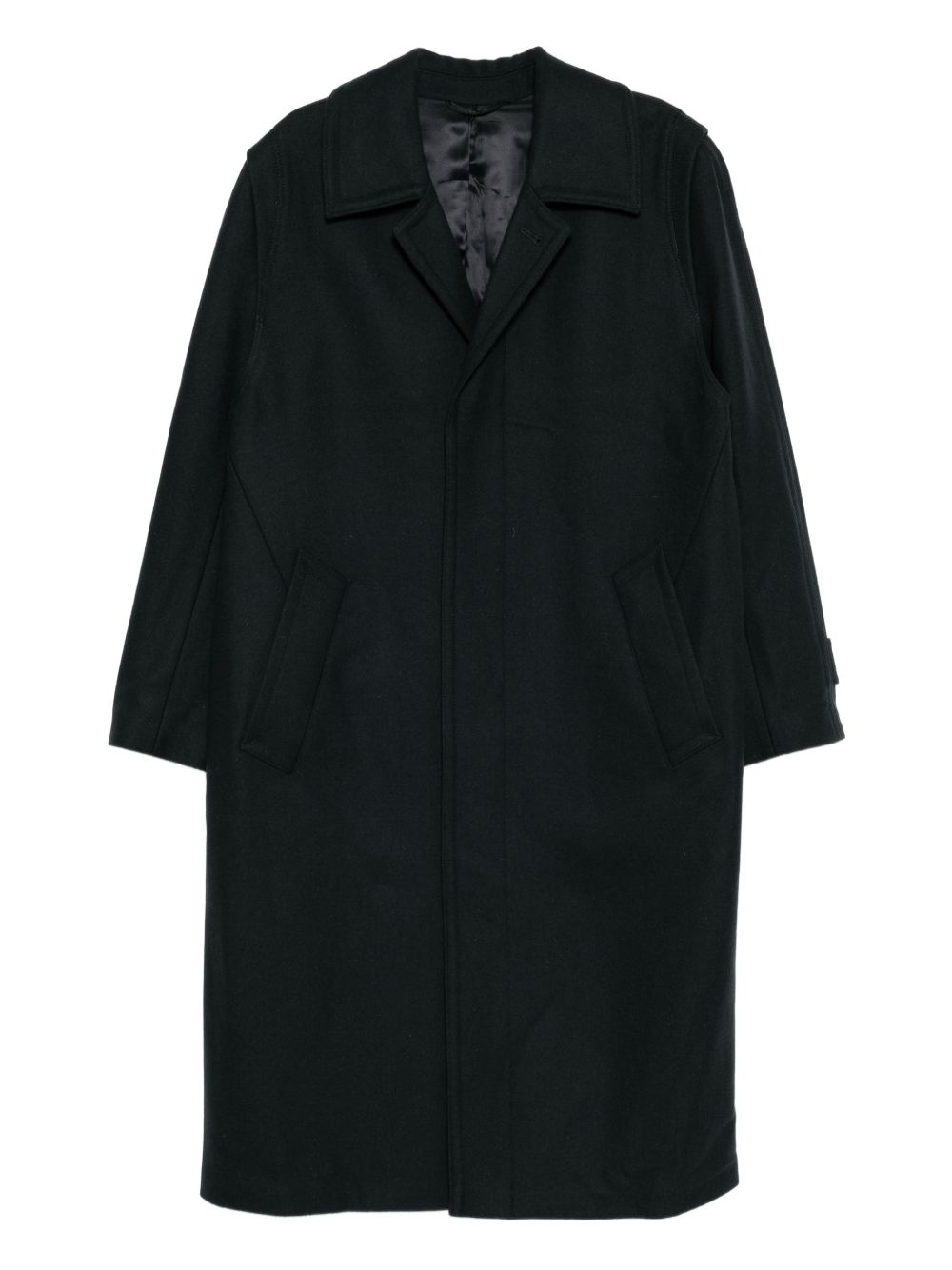 single-breasted coat