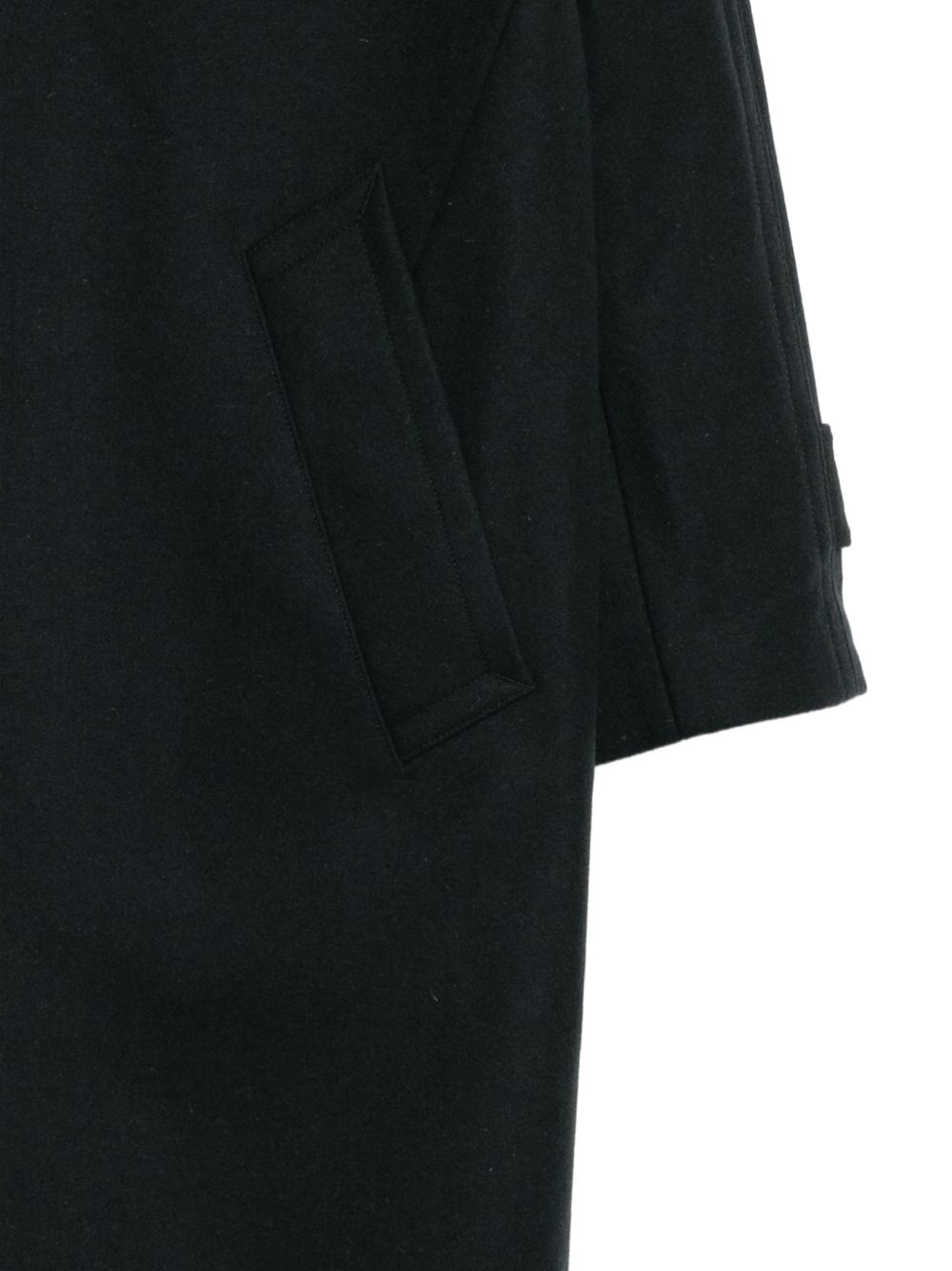 single-breasted coat