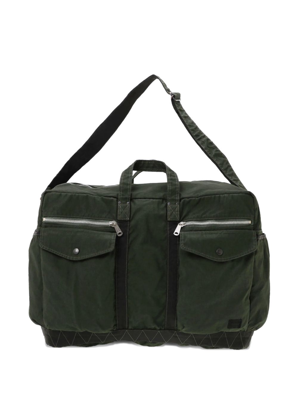 zip-pockets tote bag