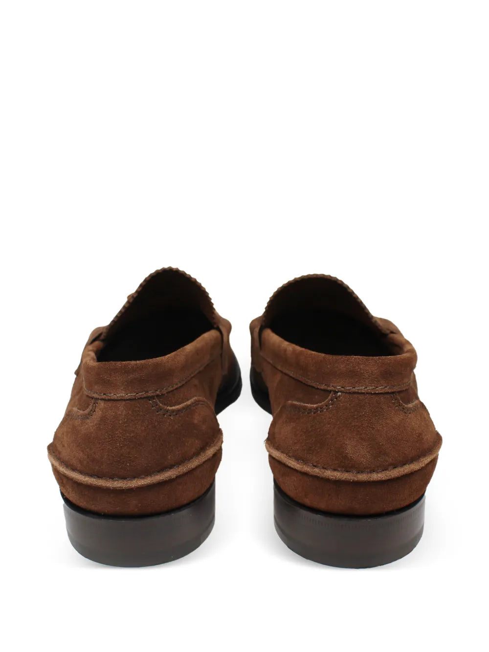 Tassel-Embellishment Leather Loafers